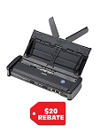 Canon imageFORMULA P-215II Scan-tini Mobile Document Scanner (15 ppm / 30 ipm)