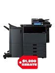 TOSHIBA e-STUDIO5516ACT (55PPM COLOR 65) BK MFP WITH DSDF TANDEM DRAWER