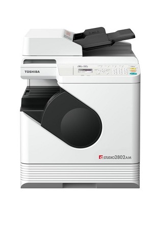 TOSHIBA e-STUDIO2802AM DIGITAL  STD RADF, NETWORK P/S, DUPLEX (28ppm)