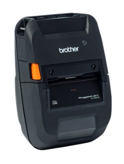 Brother RJ3230BL Portable 3in Direct Thermal Receipt/Label Printer