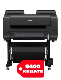 Canon imagePROGRAF GP-2600S with Multifunction Roll Unit