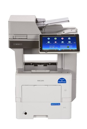 Ricoh MP 501SPFTL Black and White Laser Multifunction Printer (52ppm)