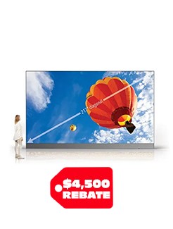 Sharp SHAdvLED 1.5mm pitch Video Wall - 135IN diagonal FHD (1920 x 1080)