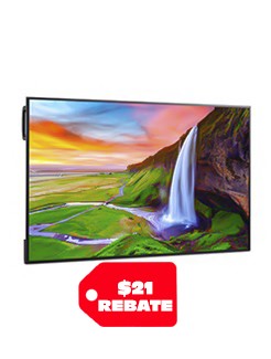 SHARP PN-ME502 - 50 LED LCD Public Display Monitor, 3840 x 2160 (UHD)