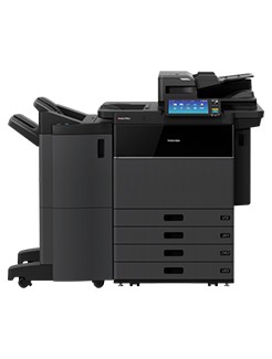 TOSHIBA e-STUDIO ES7527ACT 75 PPM COLOR 85 BK MFP WITH DSDF TANDEM DRAWER (20 AMP)