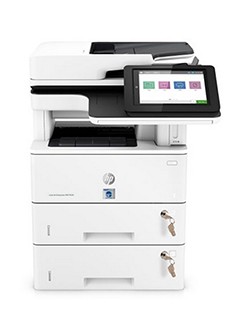 TROY LASERJET M528C MICR SECURE PRINTER WITH 2 TRAY/1 LOCK (45PPM)
