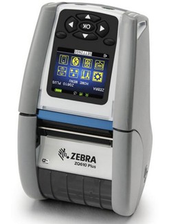 ZEBRA ZQ610 PLUS DIRECT THERMAL MOBILE PRINTER (BLUETOOTH) (ZQ61-HUWA004-00)